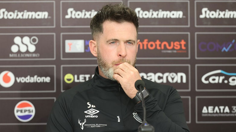 Μπράντλεϊ: «Φαβορί και μεγάλη ομάδα ο ΠΑΟΚ, στόχος να παιχτεί η πρόκριση στη ρεβάνς»