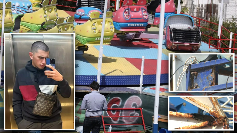 Σκουριασμένα και σάπια τα μηχανήματα του λούνα παρκ – Σήμερα η κηδεία του 19χρονου