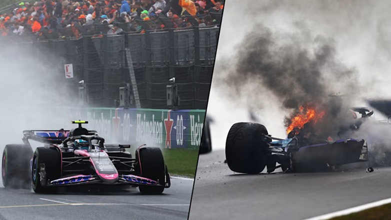 Dutch Grand Prix: Δείτε το τρομακτικό ατύχημα στην πίστα του Zandvoort- Σώος βγήκε ο Logan Sargeant