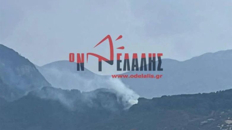Φωτιά στον Όλυμπο – Καίει σε δύσβατο σημείο μέσα σε χαράδρα