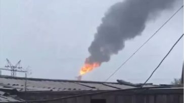 Drone έπεσε σε αποθήκη πετρελαίου στην Σταυρούπολη