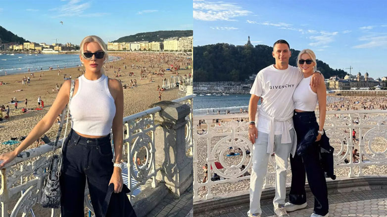 Κατερίνα Καινούργιου: Ρομαντική απόδραση στην Ισπανία με τον σύντροφό της, Παναγιώτη Κουτσουμπή