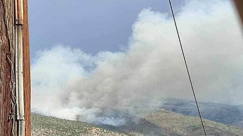 Φωτιά στην περιοχή Παρχάρια Εορδαίας