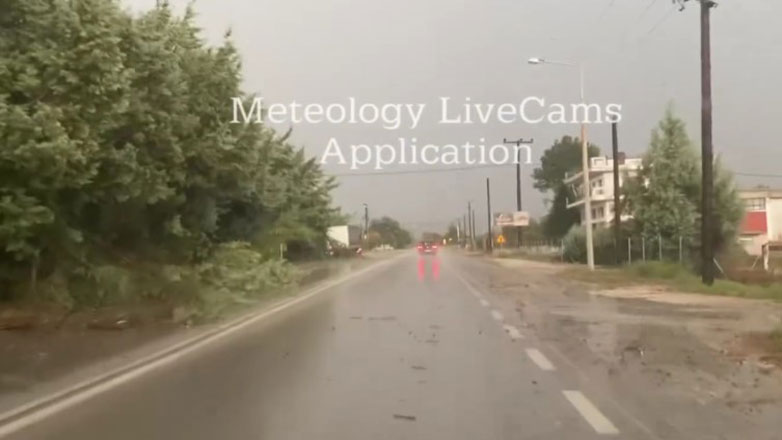 Θεσσαλονίκη: Καταιγίδα και πτώσεις δέντρων «χτύπησαν» το πολεοδομικό συγκρότημα και περιοχές του νομού