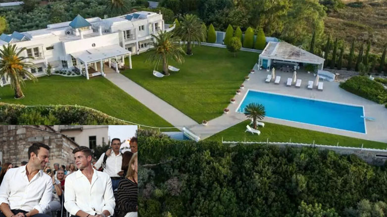 Στέφανος Κασσελάκης –Tyler McBeth: Μέσα στην υπερπολυτελή βίλα που θα γίνει πριβέ το γαμήλιο πάρτι τους