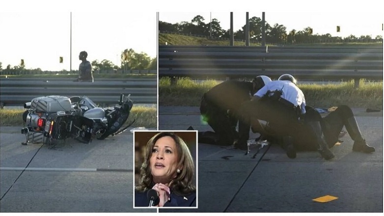 Ατύχημα στην αυτοκινητοπομπή της Κάμαλα Χάρις στην Τζόρτζια