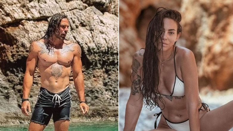 Ευρυδίκη Βαλαβάνη – Γρηγόρης Μόργκαν: Η τρυφερή αγκαλιά λίγο πριν τον μυστικό γάμο τους στην Κρήτη