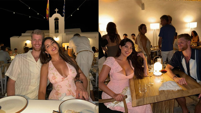 Thomas Walkup: Ο μπασκετμπολίστας του Ολυμπιακού παντρεύτηκε κάτω από άκρα μυστικότητα τη σύντροφό του στη Μήλο