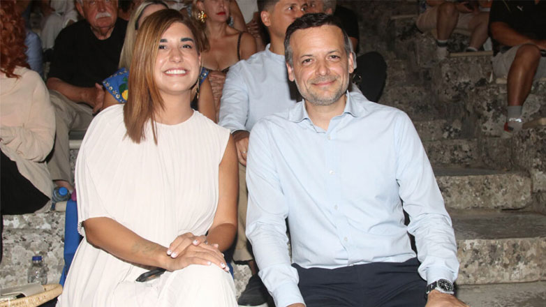 Χάρης Δούκας: Σπάνια βραδινή έξοδος με την σύντροφό του, Γεωργία Πολυτάνου