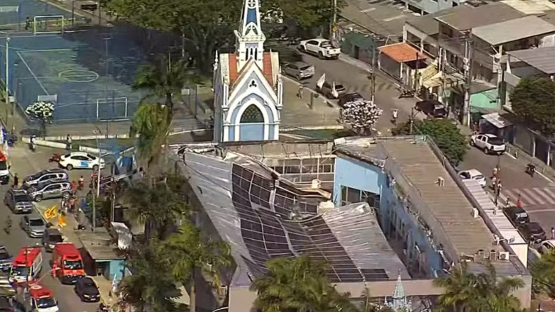 Βραζιλία: Δύο νεκροί από την κατάρρευση στέγης εκκλησίας