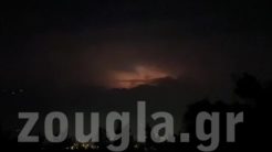 Κεραυνοί στην Πάρνηθα