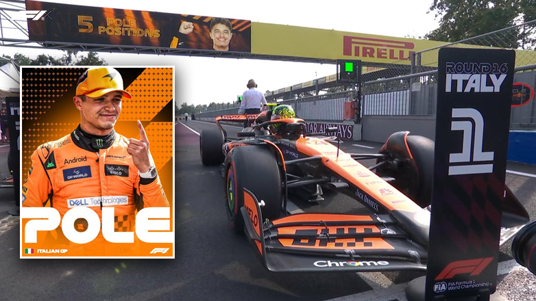 F1 Monza: Ο Lando Norris κέρδισε την Pole Position για στο 16ο Grand Prix