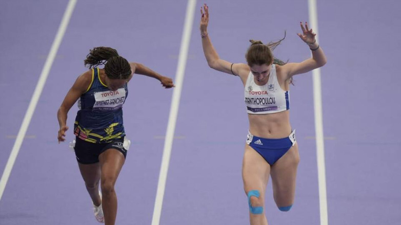 Παραολυμπιακοί Αγώνες: Η Μανθοπούλου κατέκτησε το ασημένιο μετάλλιo στα 100μ.