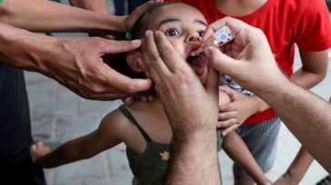 Επεκτείνεται από σήμερα ο εμβολιασμός κατά της πολιομυελίτιδας 640.000 παιδιών στη Λωρίδα της Γάζας