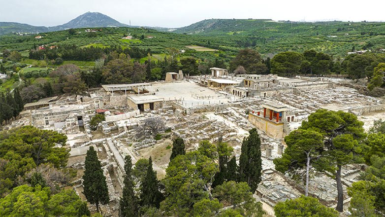 Αναδιαμορφώνεται η είσοδος στον αρχαιολογικό χώρο της Κνωσού