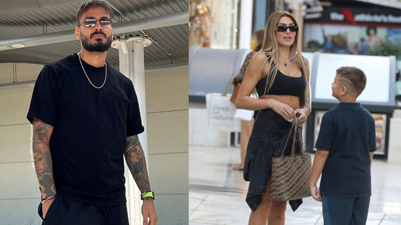 Αγγελική Ηλιάδη – Σάββας Γκέντσογλου: Μαζί στο γήπεδο για χάρη του γιου τους