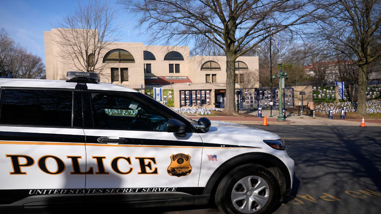 Ουάσινγκτον: «Ύποπτο αντικείμενο» πέταξαν στην πρεσβεία του Ισραήλ