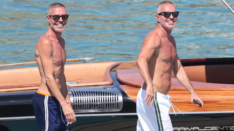 Dean Caten – Dan Caten: Καλοκαιρινές διακοπές στη Μύκονο