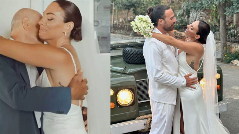 Ευρυδίκη Βαλαβάνη: Τα δάκρυα μπροστά στον πατέρα της πριν από τον γάμο με τον Γρηγόρη Μόργκαν