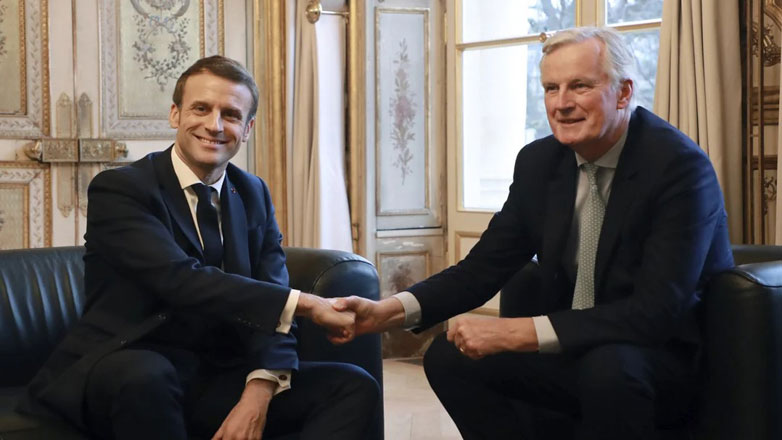 Ο Μισέλ Μπαρνιέ δεσμεύεται να προωθήσει «σεβασμό και ενότητα» στη χώρα