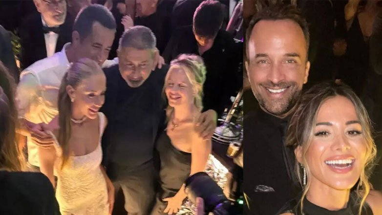 Ο Γιώργος Λιανός με τη σύζυγό του στον γάμο του Acun Ilicali – Ο ξέφρενος χορός της νύφης στο γαμήλιο πάρτι