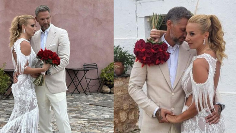 Αλέξανδρος Παρθένης: Παντρεύτηκε με τη Βιβή Κωστοπούλου στη Μονεμβασιά – Το άλμπουμ του γάμου τους