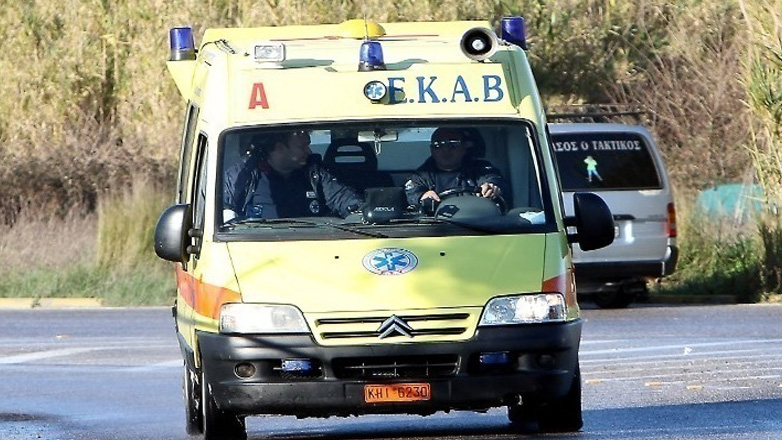 Δύο τραυματίες σε τροχαίο στο Ηράκλειο