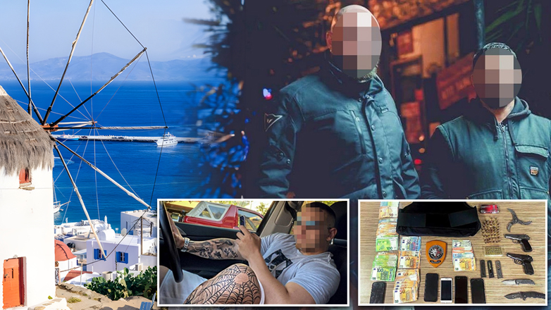 Το σκοτεινό παρελθόν του «Tόνυ» και του Βέλγου που εκβίαζαν καταστηματάρχες στην Μύκονο και την Παραλιακή