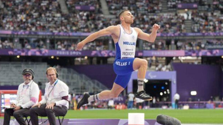 Παραολυμπιακοί Αγώνες: Έβδομη θέση για τον Προδρόμου στον τελικό του μήκους