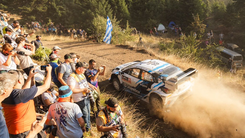 EKO Rally Acropolis Ε.Δ. Λουτράκι SS10: Ταχύτερος ο Tanak με τον Neuville να παραμένει στην κορυφή