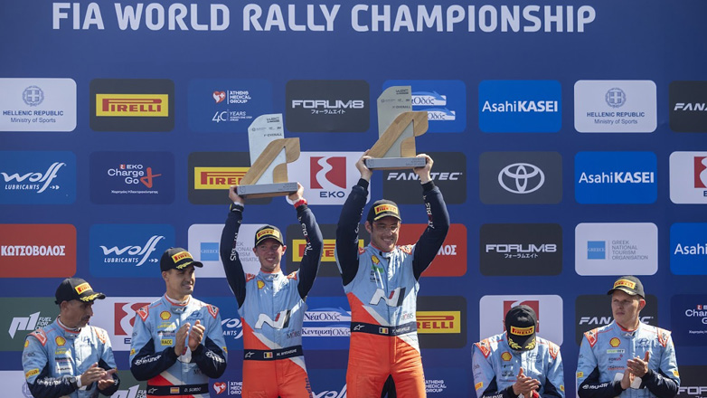 EKO Rally Acropolis 2024: Θρίαμβος για την Hyundai Motorsport- Έκανε το 1-2-3