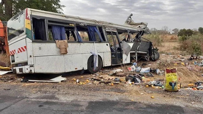 Σενεγάλη: Τουλάχιστον 16 νεκροί σε σύγκρουση λεωφορείου με φορτηγό