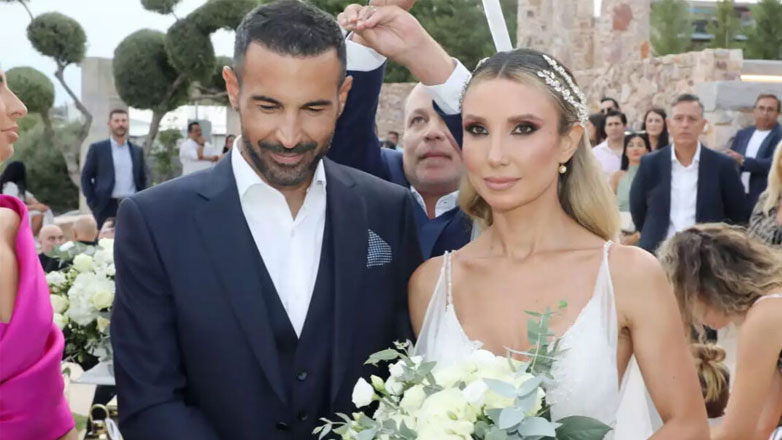Ο Κωνσταντίνος Παντζής και η Κατερίνα Νάκα παντρεύτηκαν και βάφτισαν την κόρη τους