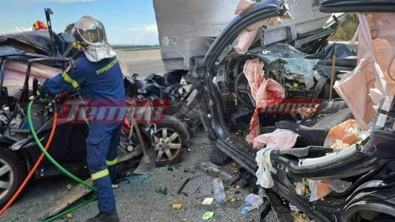 Θανατηφόρο τροχαίο δυστύχημα για ζευγάρι ηλικιωμένων στην Ε.Ο Πατρών-Κορίνθου