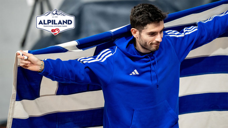 Η Alpiland στο πλευρό του Ολυμπιονίκη Μίλτου Τεντόγλου για μία ακόμη χρονιά