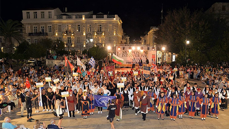 1st Symposium International: Το φαντασμαγορικό υπερθέαμα που καθήλωσε το κοινό της Σύρου!