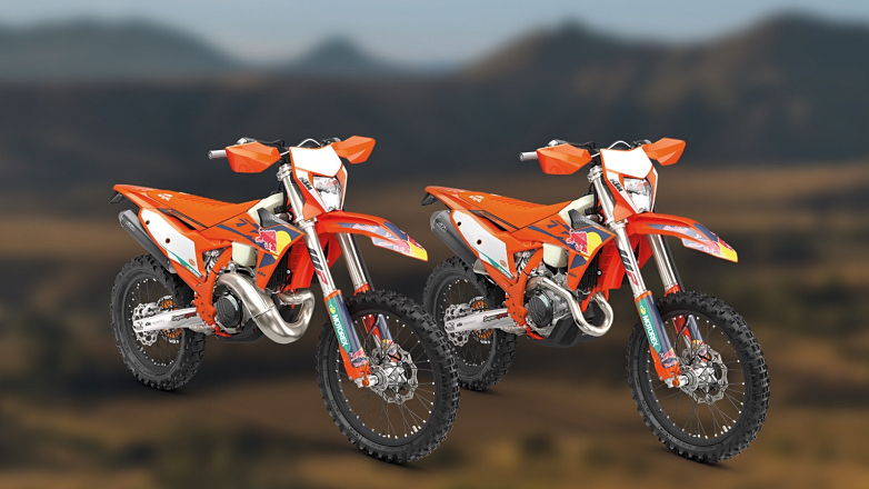 Η σειρά της KTM EXC Champions Edition είναι φτιαγμένη για το κορυφαίο βήμα