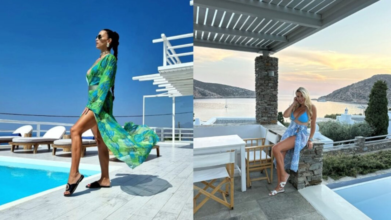 Κατερίνα Στικούδη – Κωνσταντίνα Σπυροπούλου: Συναντήθηκαν τυχαία στον ίδιο παιδότοπο μαζί με τα παιδιά τους