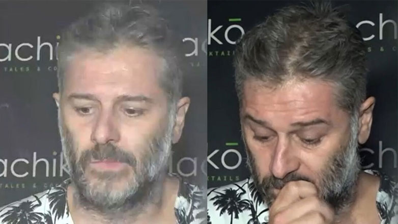 Σοκαρισμένος ο Αλέξανδρος Μπουρδούμης – Έμαθε on camera για τον θάνατο του Ντίνου Καρύδη