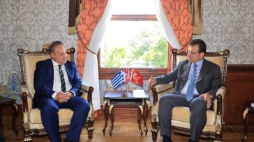 Συνάντηση Αγγελούδη – Ιμάμογλου στην Κωνσταντινούπολη