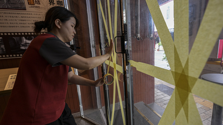 Κίνα: Ο τυφώνας Μπεμπίνκα έφτασε πάνω από τη Σαγκάη