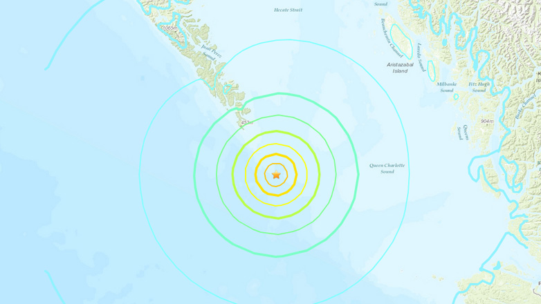 Καναδάς: Σεισμός 6,5 Ρίχτερ ανοιχτά της Βρετανικής Κολομβίας