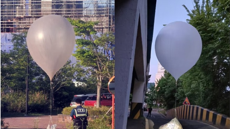 Πυρκαγιά στη Σεούλ, από μπαλόνι γεμάτο σκουπίδια, που εστάλη από τη Βόρεια Κορέα