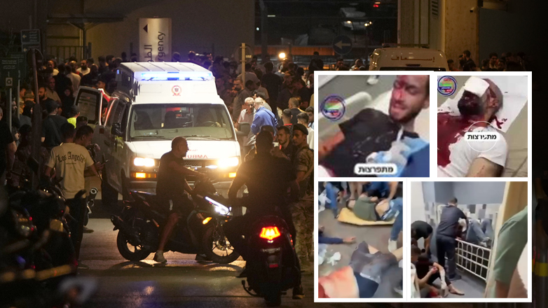 Υβριδική επίθεση στον Λίβανο με εκατόμβες θυμάτων