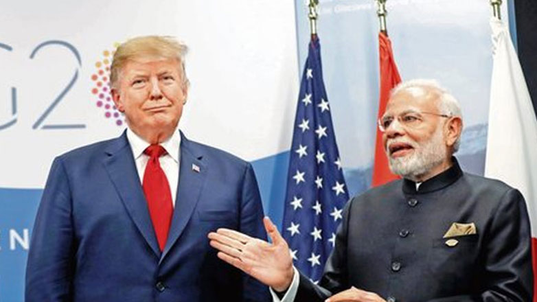 Τραμπ: Αναγγέλλει πως θα συναντηθεί με τον πρωθυπουργό της Ινδίας Μόντι την επόμενη εβδομάδα