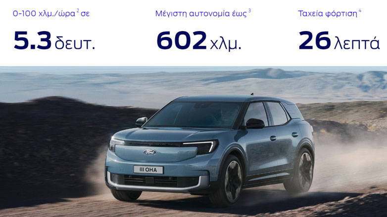 Ford Explorer: Το ηλεκτρικό SUV που φτιάχτηκε για την Ευρωπαϊκή αγορά και σου λύνει τα χέρια σε κάθε τομέα