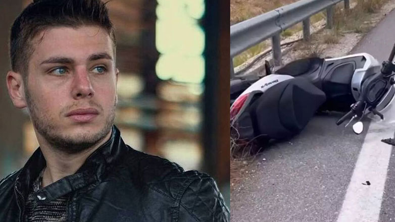 Τροχαίο ατύχημα με μηχανή για τον Αλέξανδρο Κοψιάλη – «Βγήκαμε στο αντίθετο ρεύμα»