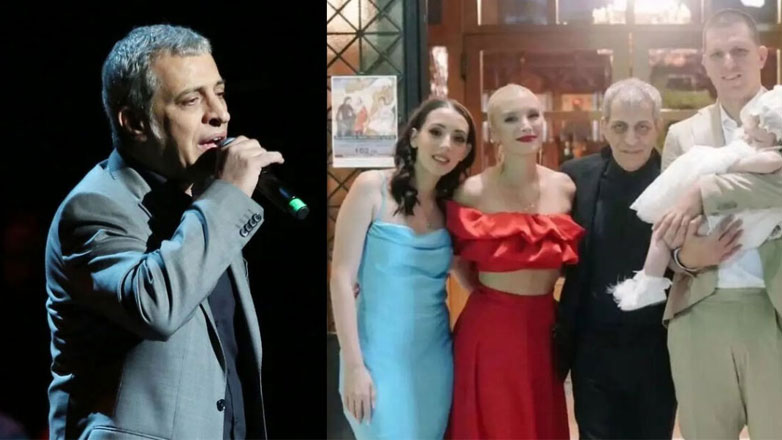 Ο Θέμης Αδαμαντίδης βάφτισε την εγγονή του στα Τρίκαλα – Φωτογραφίες