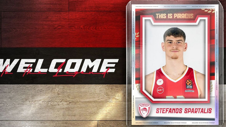 Mπάσκετ: Ο Σπάρταλης υπέγραψε πενταετές συμβόλαιο με τον Ολυμπιακό