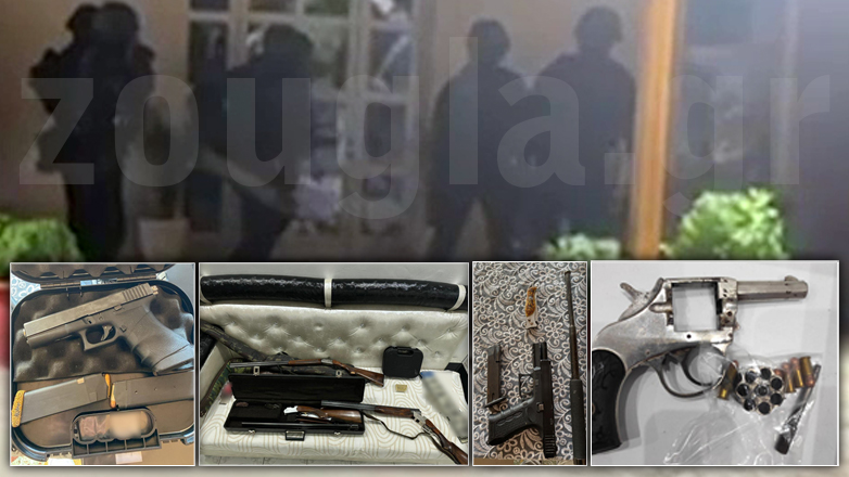 Καρέ – καρέ η έφοδος στα σπίτια της σπείρας